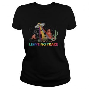 Leave no trace Camping UFO shirt