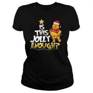 Merry christmas pooh is this jolly enough shirt