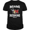 Miami redskins alumni logo shirt