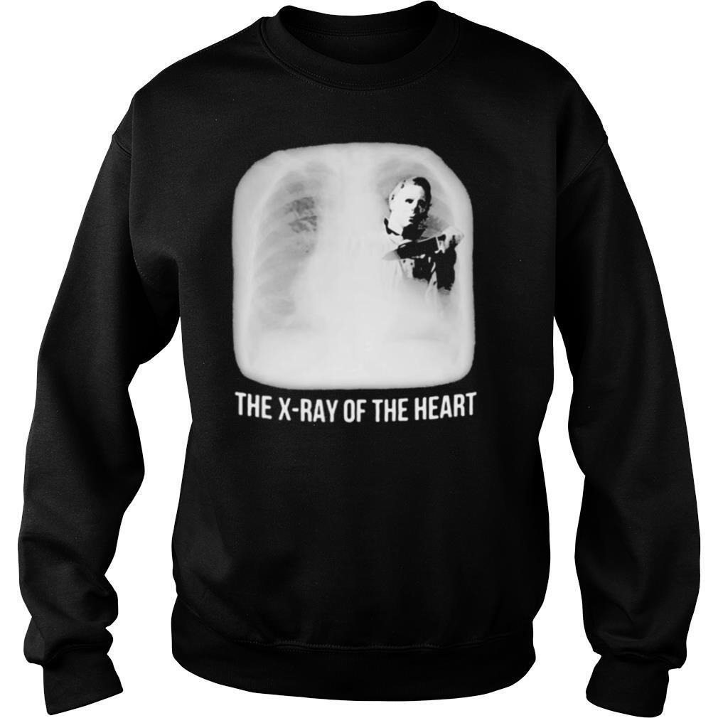 Michael myers the x ray of the heart shirt