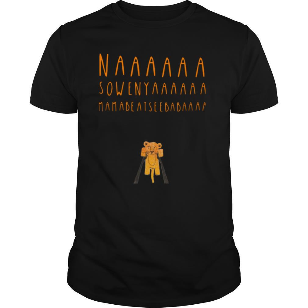 Naa Sowenya Mamabeatsebabah Baby Lion King shirt