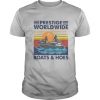 Ocean Prestige worldwide boats and hoes vintage retro shirt