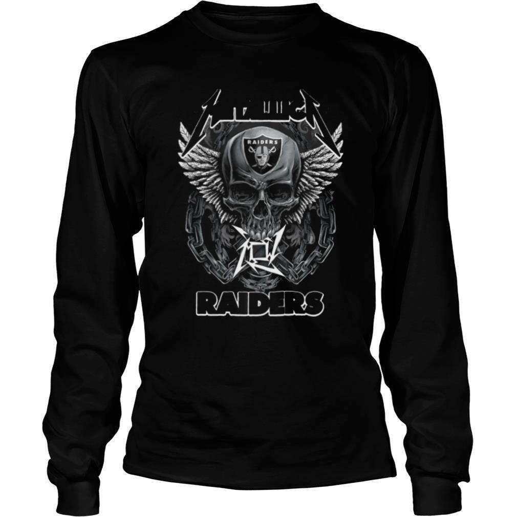 Skull Metallic Raiders shirt