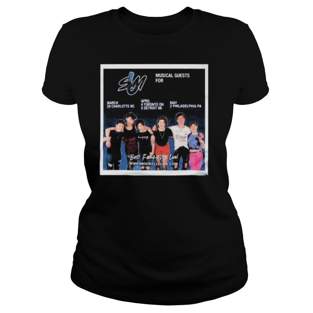 Sm musical guest for best friends live piperrockellelive shirt