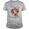 Snoopy and woodstock love with god all things are possible matthew 19 26 shirt