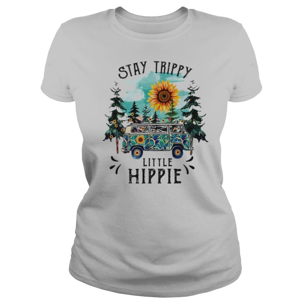 Classic T-shirt Stay Trippy Little Hippie Shirt Sunflower Eyes Shirt Hippie Clothing Hippie Sunflower Shirt Hippie Clothes