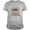 Stethoscopebeat night shift it’s awesome what day is it vintage retro shirt