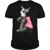 Strong Cat Paws For The Cure Breast Cancer Awareness shirt