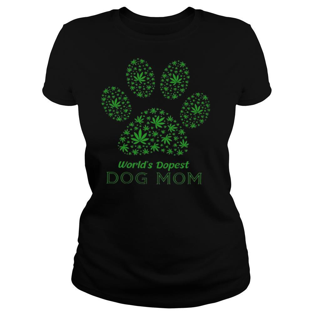 Weed World’s Dopest Dog Mom shirt