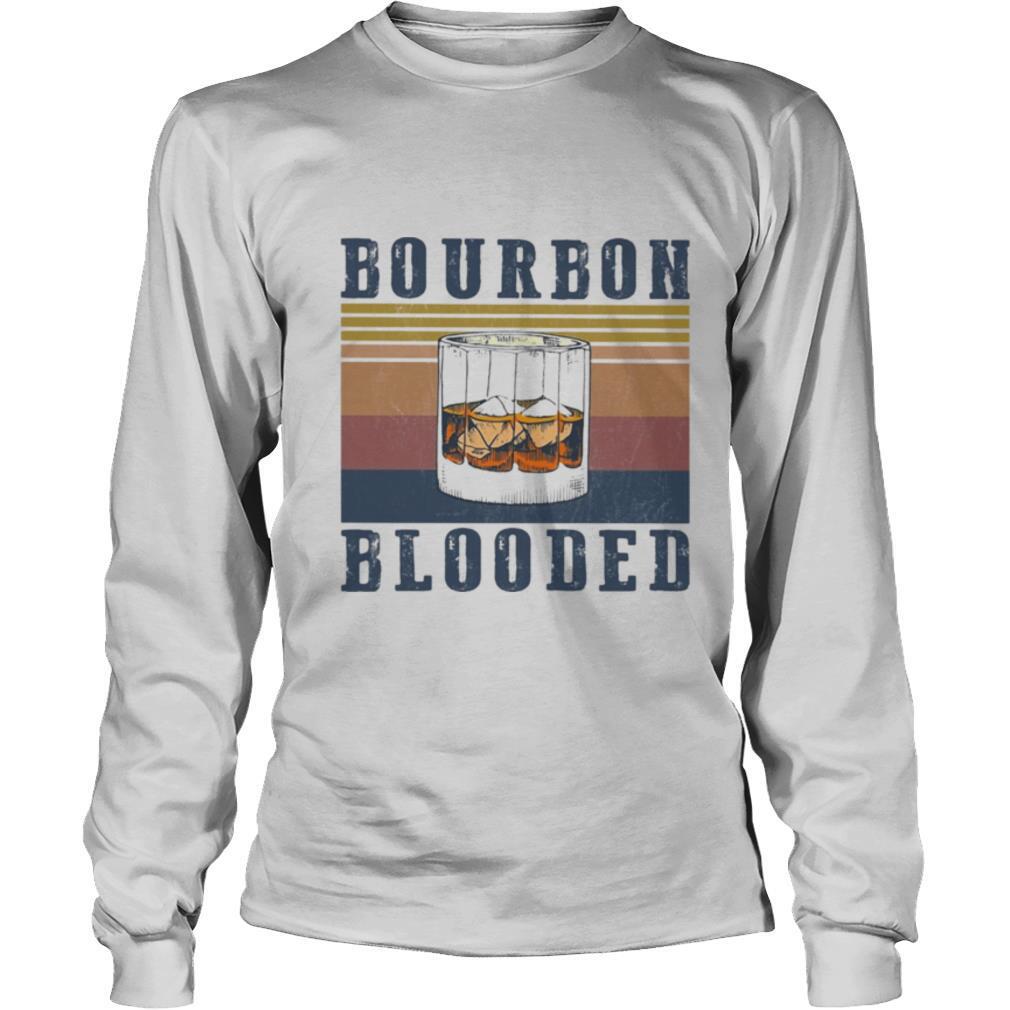 Wine Bourbon Blooded Vintage shirt