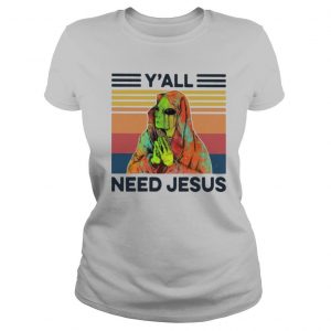 Yall Need Jesus Alien Vintage Retro shirt