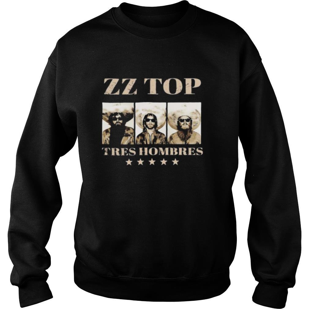 Zz top band tres hombres album shirt