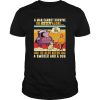 A Man Cannot Survive On Beer Alone He Also Needs A Smoker And A Dog BBQ Vintage Retro shirt