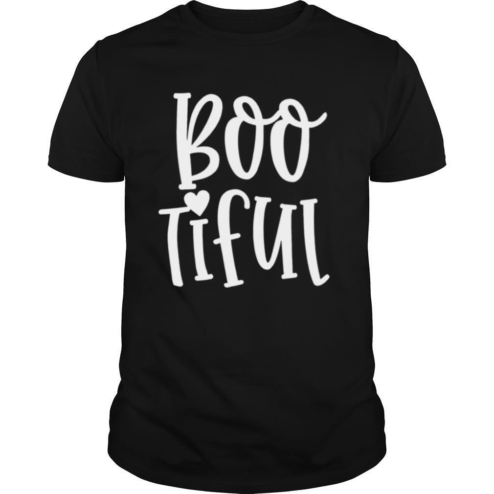 Boo Tiful Cute Womens Vintage Halloween Party shirt
