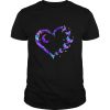 Chicken I Love To The Moon And Back Colorful Heart shirt