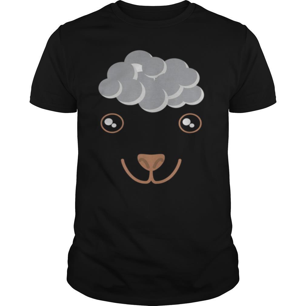 Cute Animal Face Sheep Costume shirt