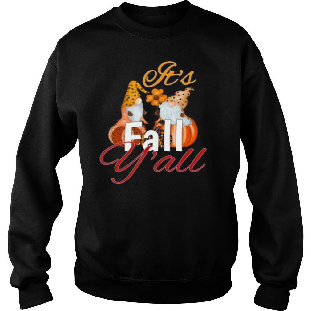 Cute funny Pumpkin gnome it’s fall y’all Thanksgiving shirt