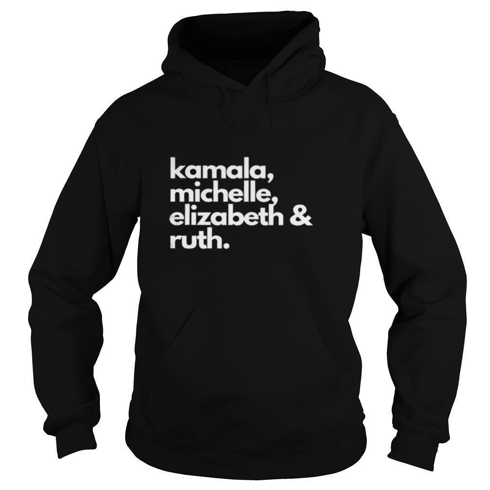 Feminist Political Icon, Kamala, Michelle, RBG, Elizabeth shirt