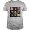 Funny Horror Characters Face Halloween shirt