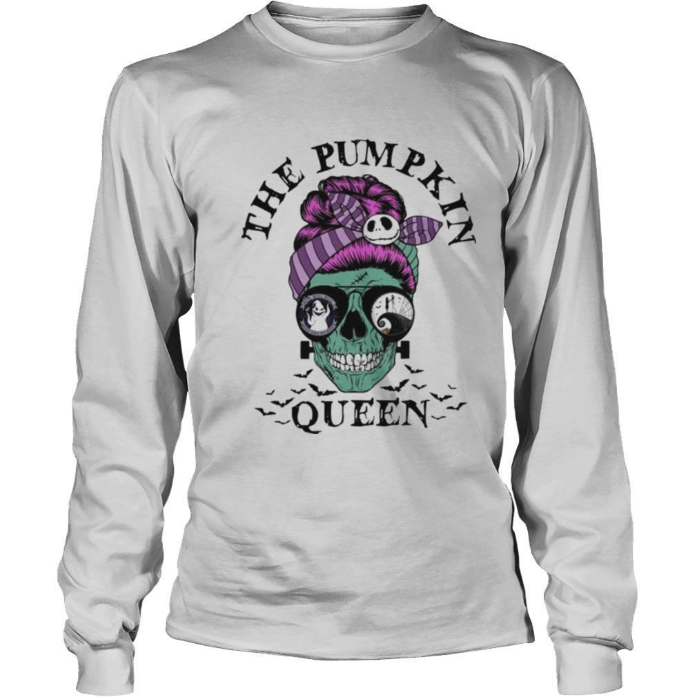 Halloween skull the pumpkin queen shirt