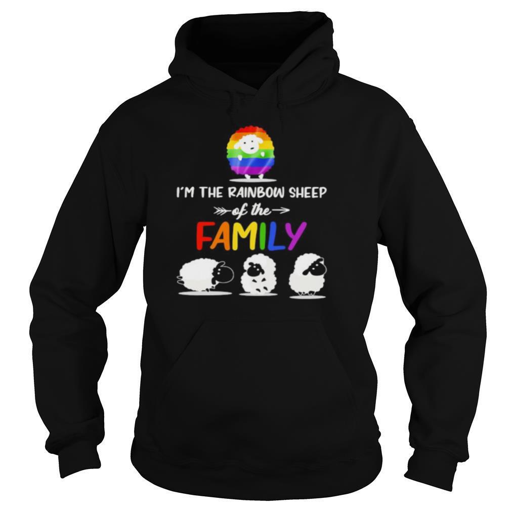 I’m the rainbow sheep of the family lgbt color shirt