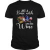 Just A Basic Witch Who Loves Wine shirt