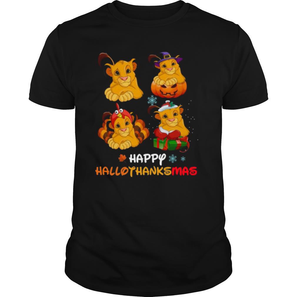 Lions Happy Hallothanksmas shirt
