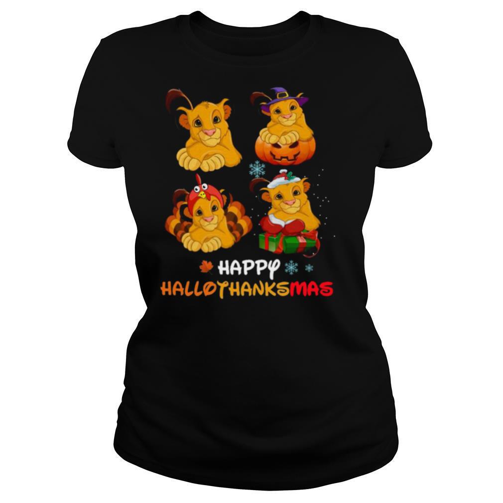Lions Happy Hallothanksmas shirt