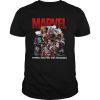 Marvel All Characters Thank You For The Memories Signature shirt