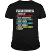 My Perfect Day Play Video Games Vintage shirt