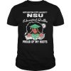 Northeastern state university nsu educated queen proud of my roots shirt