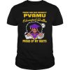Prairie view a&m university pvamu educated queen proud of my roots shirt