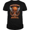 Skull Motor Harley Davidson Cycles Megadeth shirt