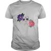 Skull With Flower Day Of The Dead shirt