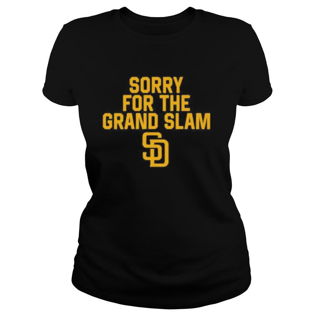 Sorry for the grand slam san francisco giants shirt