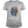 Sugar Skull Colorful Day Of The Dead Dia De Muertos shirt
