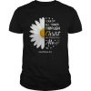 Sunflower I Can Do All Things Through Christ Who Strengthens Me Philippians 4 13 shirt