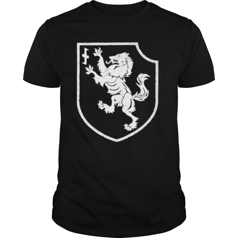 Viking wolf valhalla logo shirt