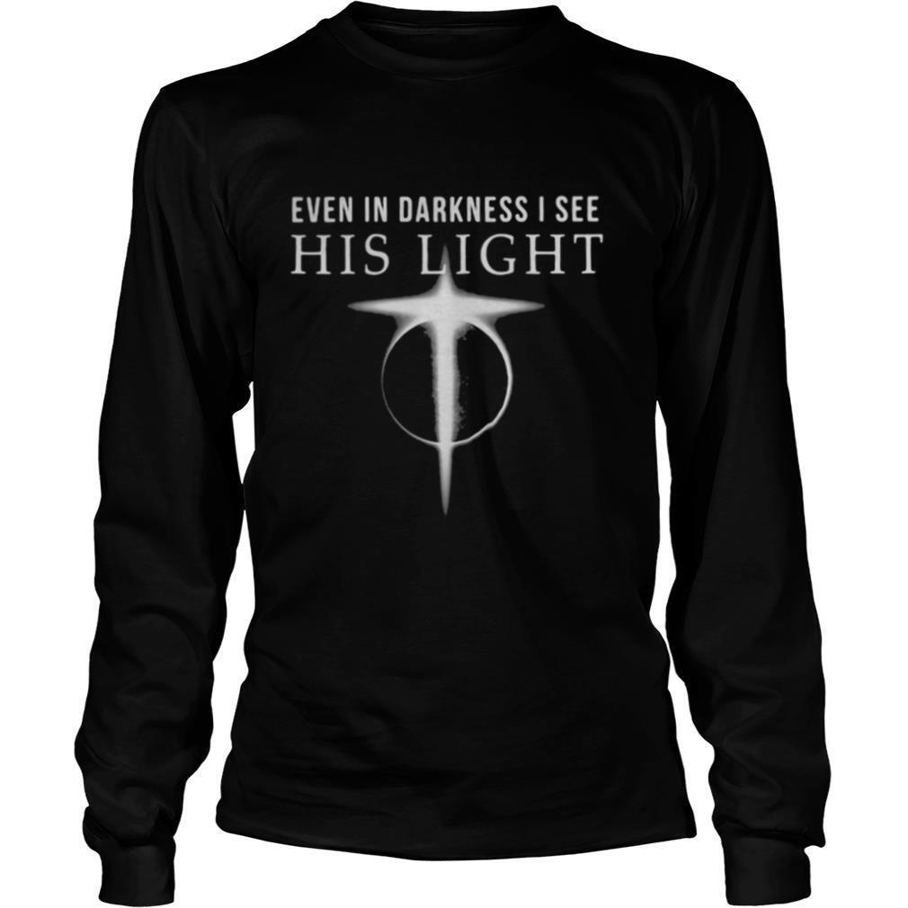 even in darkness i see his light shirt