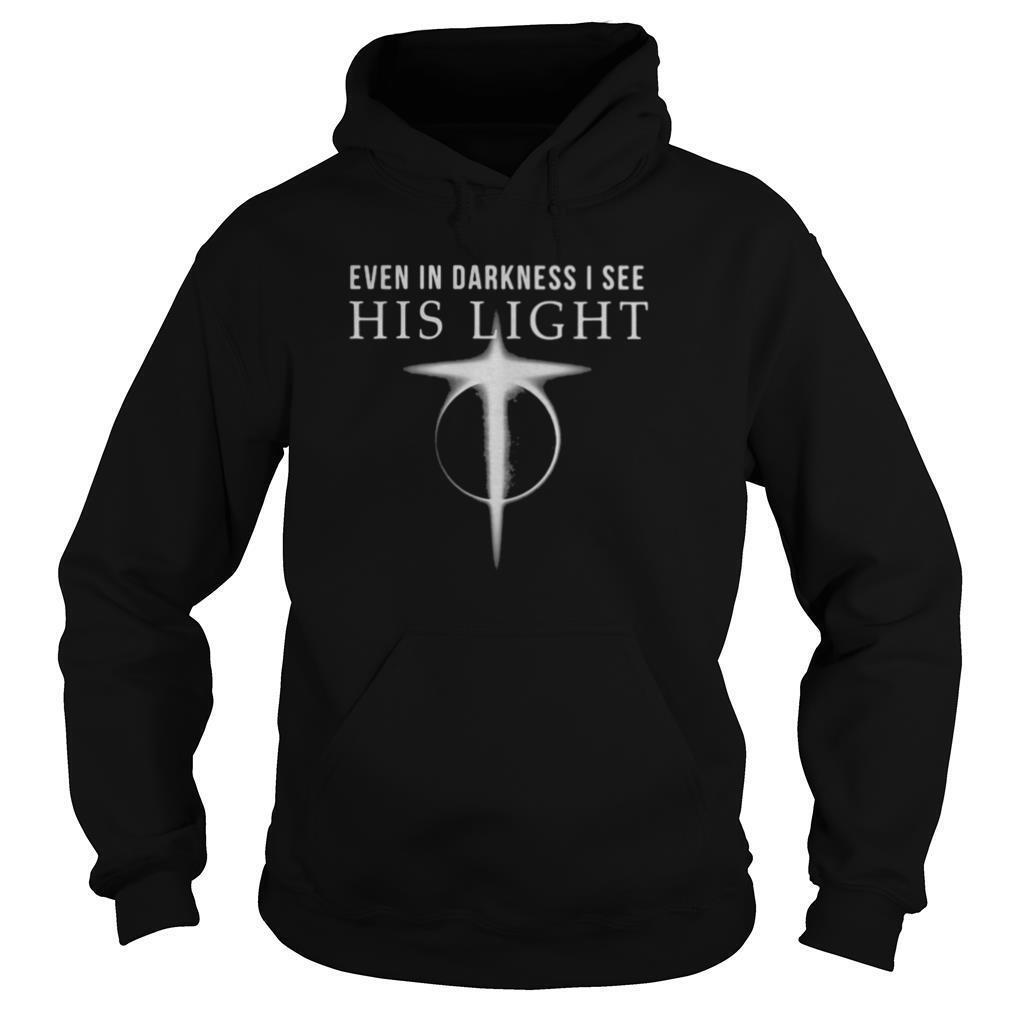 even in darkness i see his light shirt