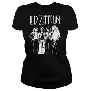 led zeppelin members vintage shirt