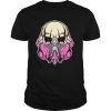 skull gas mask awesome graphic shirt