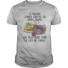 A Woman cannot survive on Books alone she also needs Yarn a lot of yarn shirt