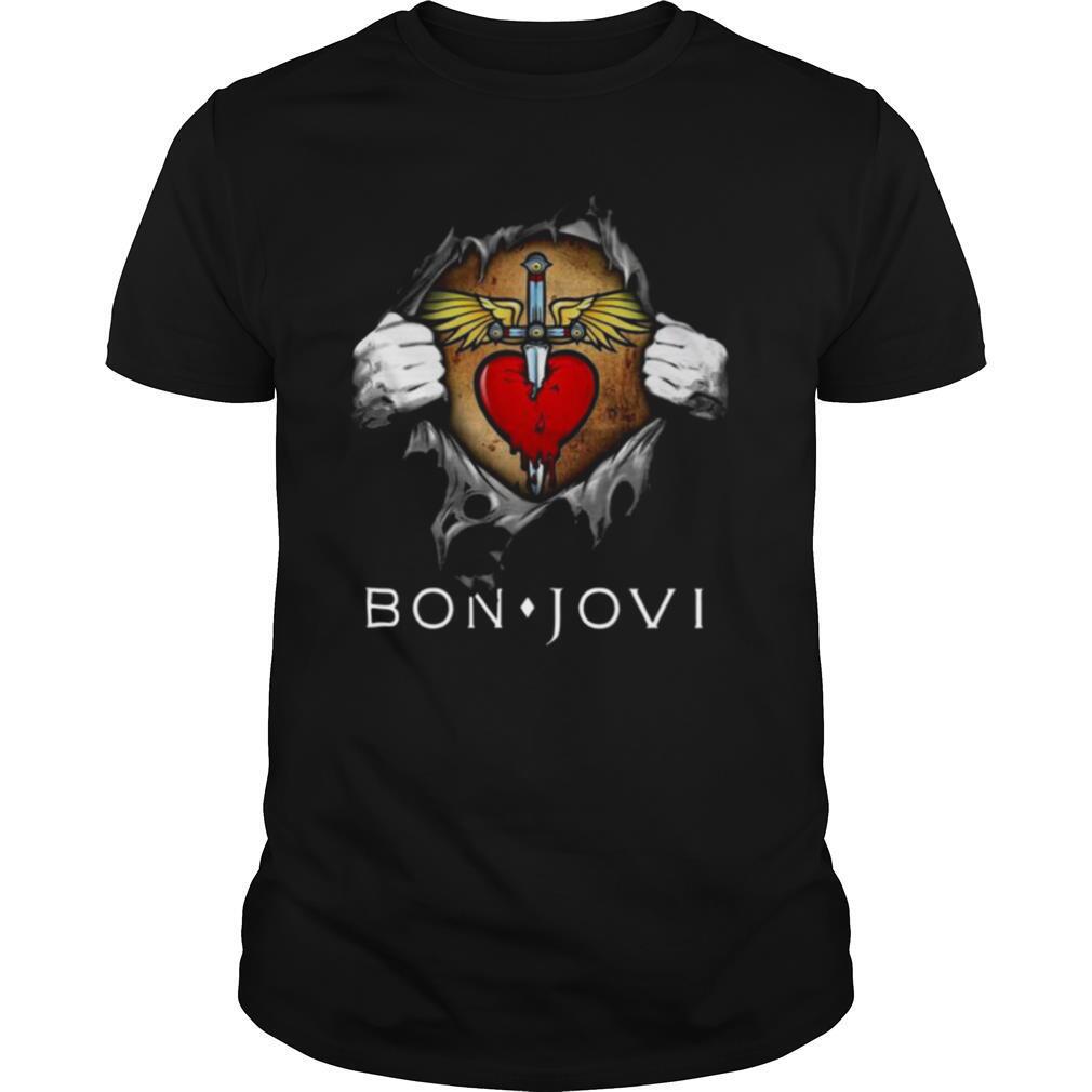 Bon Jovi Blood Inside Me shirt
