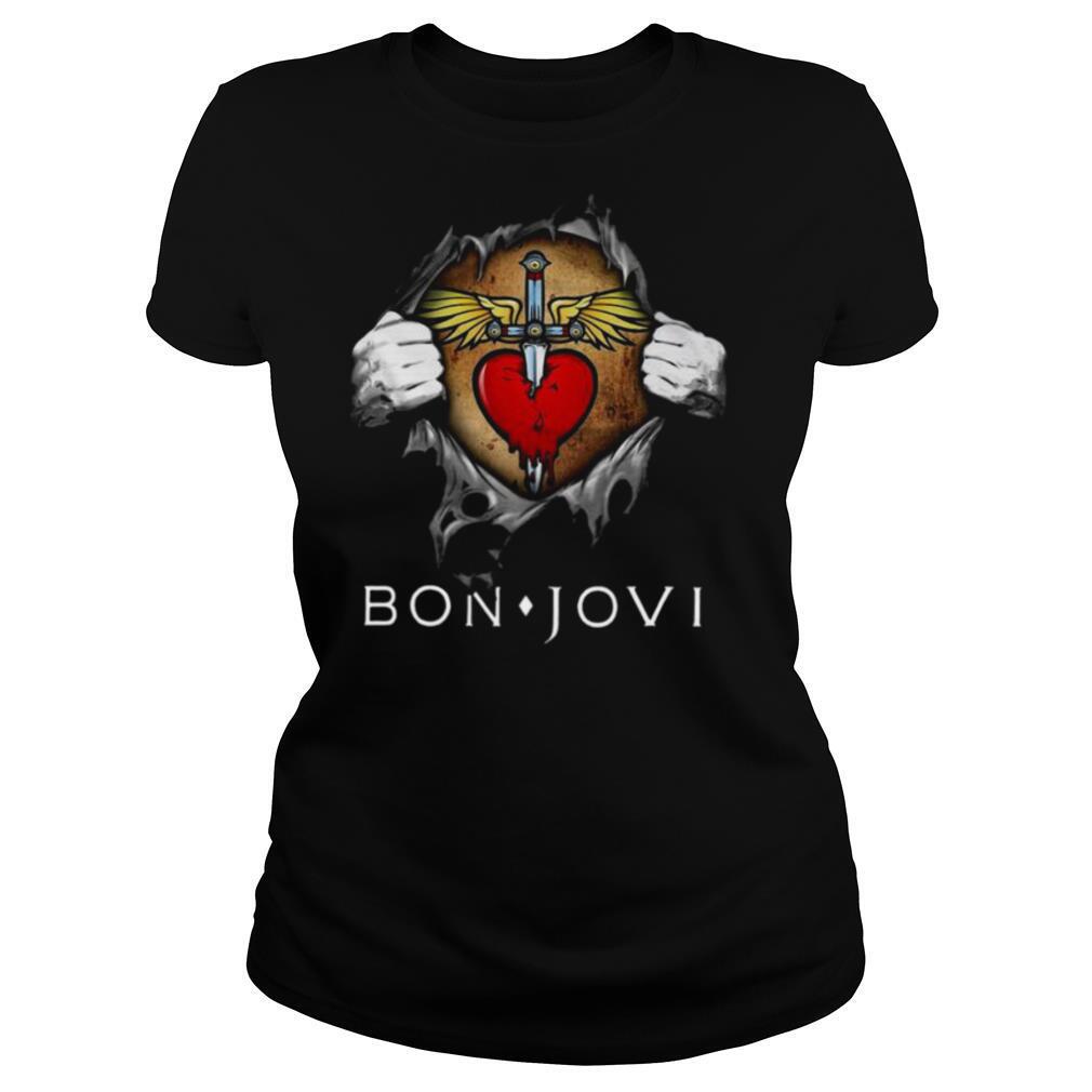 Bon Jovi Blood Inside Me shirt