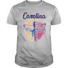 Dragonfly carolina they whispered to her you cannot withstand the storm shirt