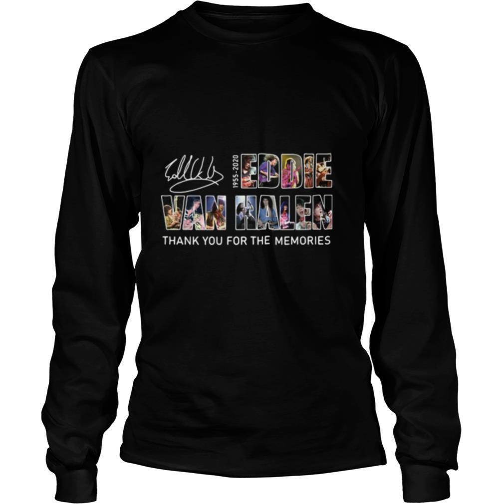 Eddie Van Halen 1955 2020 Signature shirt