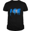 Fire and Ice Dynamic Duo Matching Costumes shirt