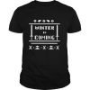 Game of Thrones Winter Is Coming Ugly Christmas shirt