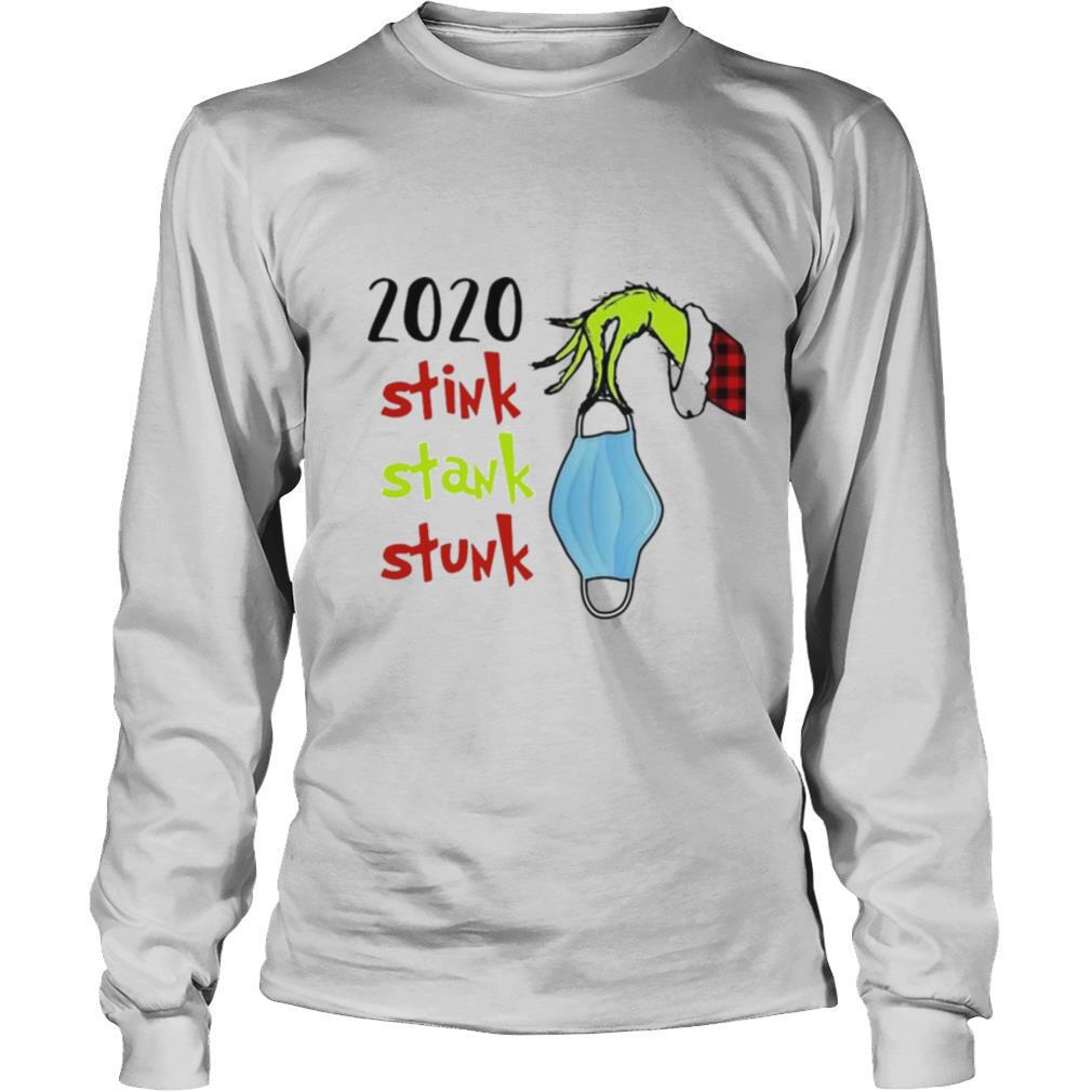 Grinch Hand 2020 Stink Stank Stunk shirt